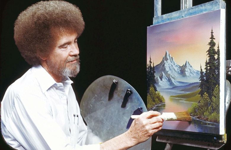 best watercolor paints with Bob Ross