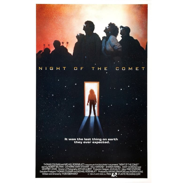 night of the comet poster