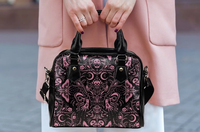 pastel goth purse