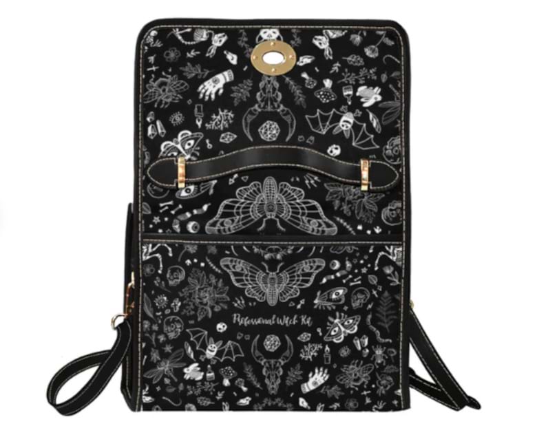 goth purse backpack