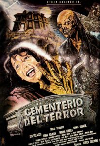 Cemetery of Terror 1985 movie poster